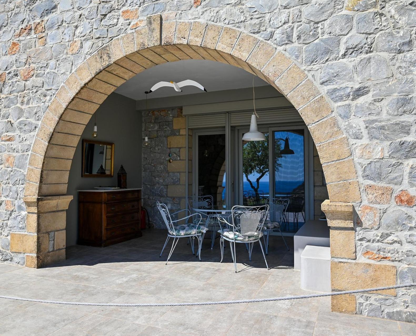 Athina'S Stone House In Kardamyli Villa Exterior foto